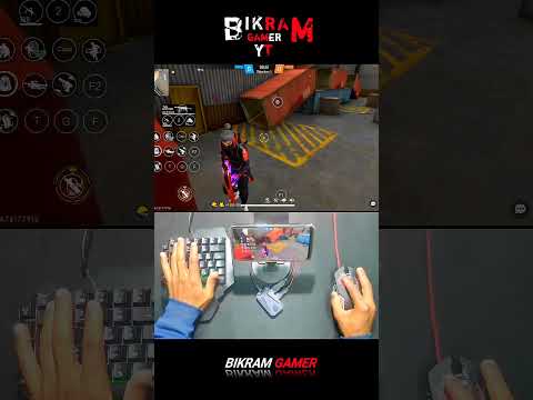 Free Fire Gaming Keyboard | ⌨️ 🖱📱Mix Pro Geek Gamer #freefire #mixpro #geekgamer #keyboardmouse