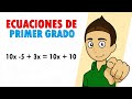 Solving First Degree Equations
