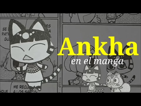 Todas las apariciones de Ankha en el sexto manga de Animal Crossing (versión de Sayori Abe) #ankha