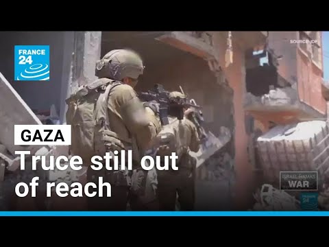 YouTube video thumbnail: Gaza Truce Still Out of Reach After Doha Talks as Deadly Strikes Continue