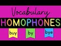 Exploring Homophones for Vocabulary Growth