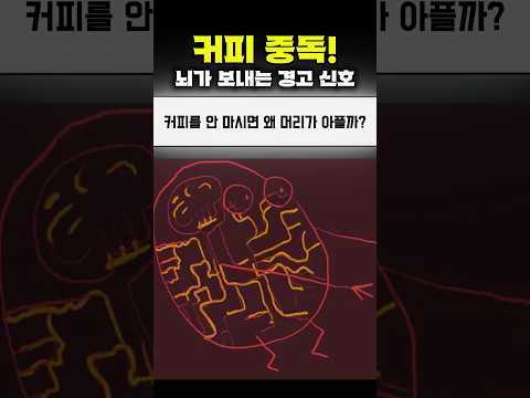 커피를 안 마시면 두통이 오는 이유?😮
