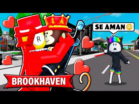 ESPIANDO a SAMMY x JANDEL❤️ en BROOKHAVEN 2 (ROBLOX)