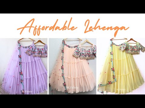 3 Layer Wedding lehenga/ Designer lehenga/ Ruffle lehenga || Lehenga Haul || Online Shopping