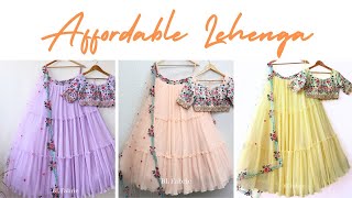3 Layer Wedding lehenga/ Designer lehenga/ Ruffle lehenga || Lehenga Haul || Online Shopping