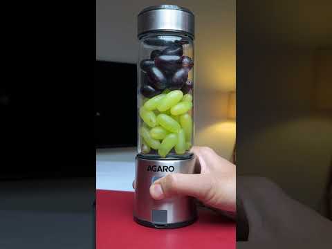 Grapes Juice In Portable Blender !!