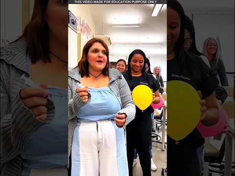 Poor family black girl injected the balloon, what's the secret?❔😱