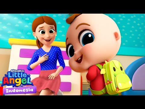 Hari Pertama Sekolah Baby John - Rutinitas Pagi Seru! | Little Angel | Lagu Anak | Nursery Rhymes