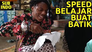 IShowSpeed belajar membuat Batik kerajinan tradisional asal Indonesia #ishowspeed