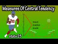 Comparing Mean, Median, and Mode in Fantasy Football