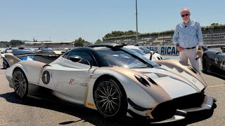 Huayra R evo review. 6.0litre V12, 900bhp, the best sounding Pagani ever & Stig. Living the dream