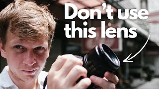 Why You Shouldn't Use a Portrait Lens For Street Photography