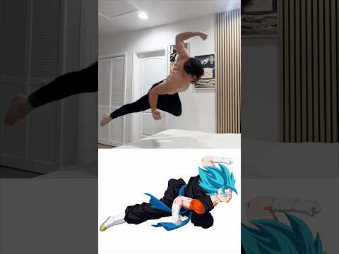 Dragon Ball Flying Goku Pose IRL๐ฅ๐ฅ๐ฅ #goku #dragonball #dbz #anime #animeedits #cosplay #irl