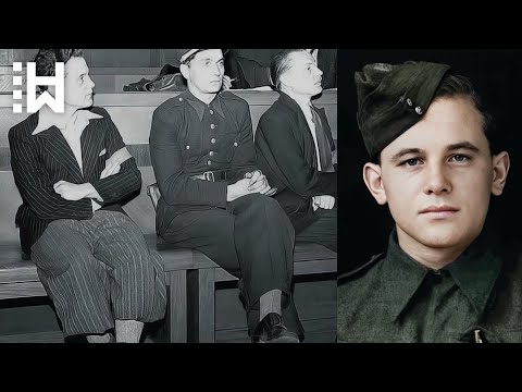 Execution of Nazi collaborator who for food & money betrayed his comrades to the Nazis
