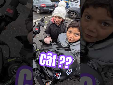 ERAU CURIOȘI! ☺️ #kids #motovlog #motocycle