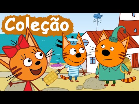 Kid-E-Cats em Portugues | Coleção dos episódios | Desenhos para crianças