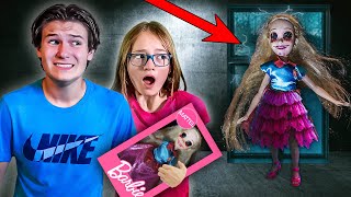 Our EVIL Barbie Doll is ALIVE at the SLEEPOVER!?
