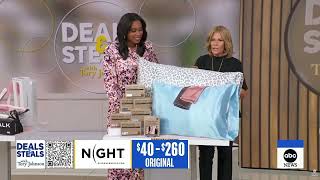 GMA Saturday 9.19.26 100% Silk and Satin Pillowcases