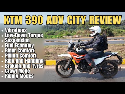 2025 KTM 390 Adventure Review: Road Ride With Pillion | Tourer's Perspective