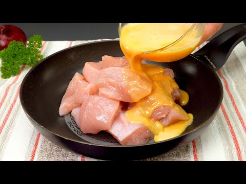 My husband asks me to cook this every day! The best chicken breast recipe.🔥