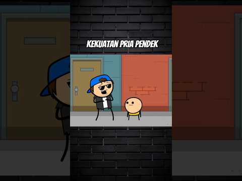 Alasan pria pendek ini sangat ditakuti😰💥 #shortviral