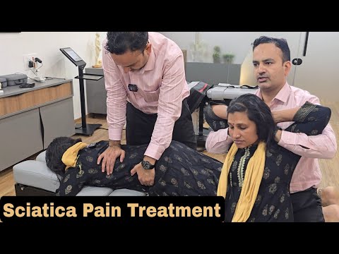 Treatment for L4 L5 Bulging Disc Sciatica pain Chiropractic Technique by Dr.Mushtaque Mumbai India