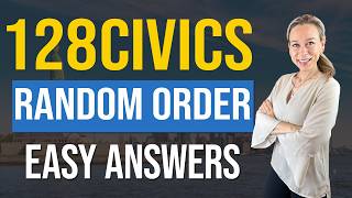USCIS 128 Civics Questions and answers RANDOM Order v6 | 2025 version Civics Test | US Citizenship