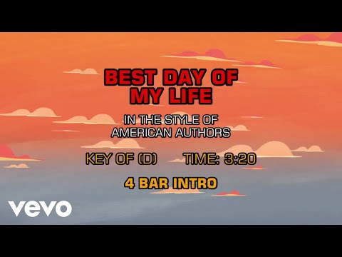 American Authors – Best Day Of My Life (Karaoke)