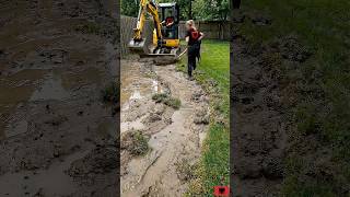 This backyard was DESTROYED every time it rained 😳💧