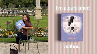 how i became a PUBLISHED AUTHOR (documented the entire process) !! 📖