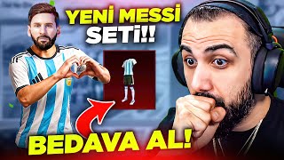 YENİ MESSİ SETİ GELDİ!! 😱 BEDAVA ALINABİLİYOR EFSANE! | PUBG MOBILE