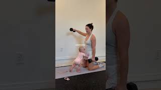 45s work - 15s rest repeat as many times as you want! #postpartumfitness #fitnesstipsformoms