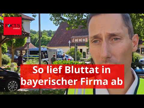 Mellrichstadt: Polizeisprecher schildert Bluttat in bayerischer Firma