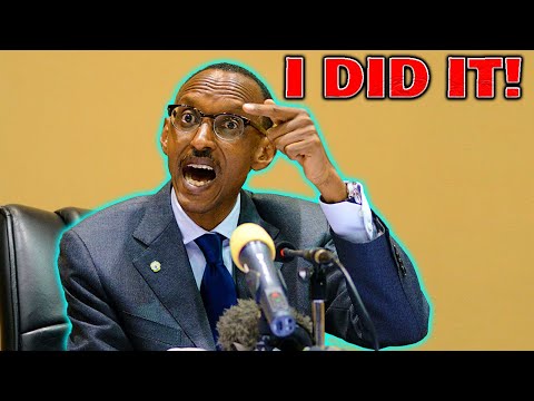 Paul Kagame confesses to ordering the 1994 assassination of Rwandan President Juvenal Habyarimana.