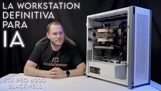 PC Workstation para inteligencia Artificial: Threadripper 9975 + RTX Pro 6000 Blackwell (96GB VRAM)