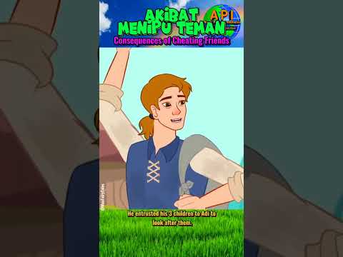 AKIBAT MENIPU TEMAN#shorts #dongeng #fairytales