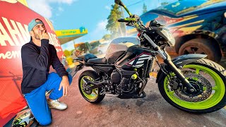 O RETORNO DA XJ6 DEU RUIM LOGO DE CARA !