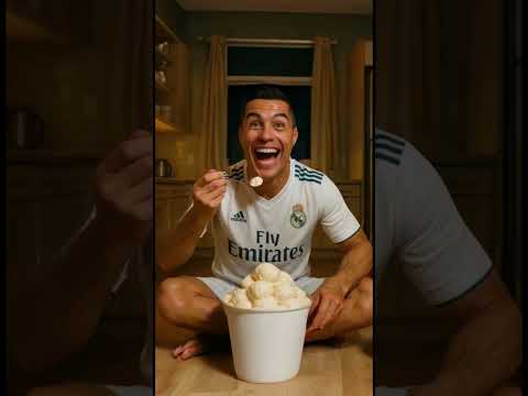 O estômago de Ronaldo o abandonou 🥲