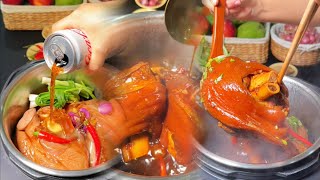 CÁCH LÀM GIÒ HEO HẦM COCA #kenhcuamy  #cooking
