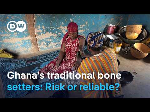 YouTube video thumbnail: Ghanaians Turn to Traditional Bone Setters Despite Health Risks