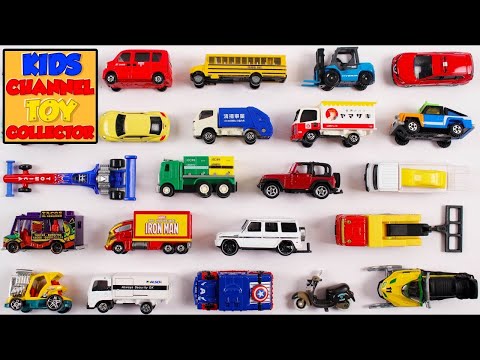 Learn Names & Sounds of City Vehicles for Kids