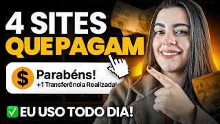 4 sites que eu uso para ganhar dinheiro em casa sem investir [Para Iniciantes]