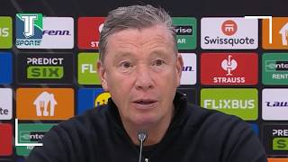 Leeroy Echteld reageert op de uitschakeling van AZ Alkmaar uit de Europa League