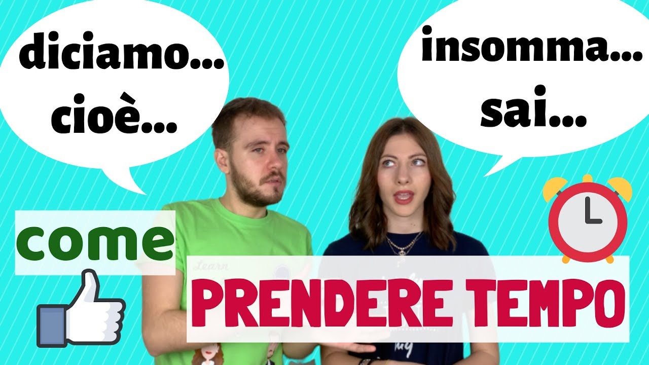 Come Guadagnare Tempo Quando si Parla: i RIEMPITIVI ITALIANI! Parla Italiano FLUENTEMENTE!