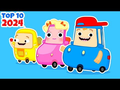 Top 10 da Família Wheelzy! Desenhos animados de carros em português