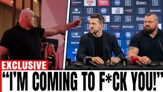 "SHUT THE F*CK UP KIDS!" — John Fury BLATS At Carl Froch & Eddie Hall At Heated Press Conference!