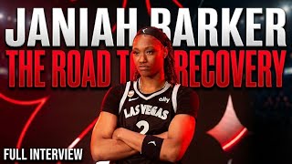 Las Vegas Aces | Janiah Barker Updates on Recovery & Sideline Growth