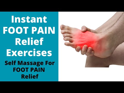 Foot Pain | Best Exercises And Self Massage Therapy For Instant Foot Pain Relief | Ankle Pain Relief