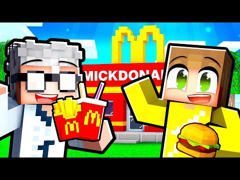 Professor Maakt MickDonalds Producten (Minecraft Survival)