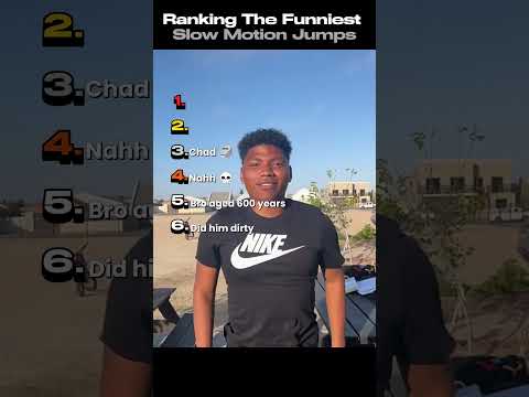 Ranking The Funniest Slow Motion Jump